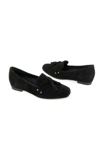 Ember Slip On - Black Suede