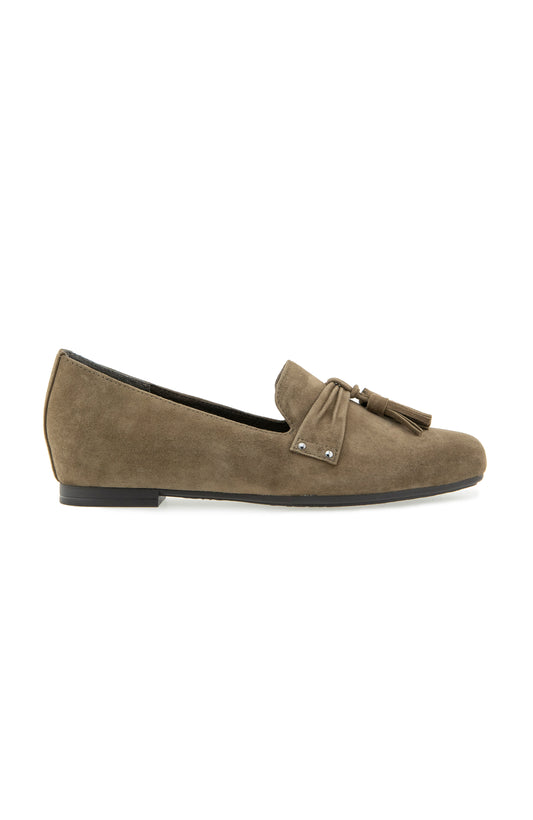 Ember Slip On - Olive Suede