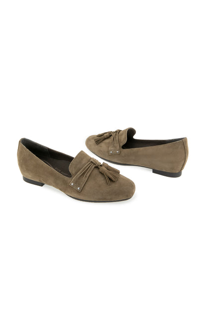 Ember Slip On - Olive Suede