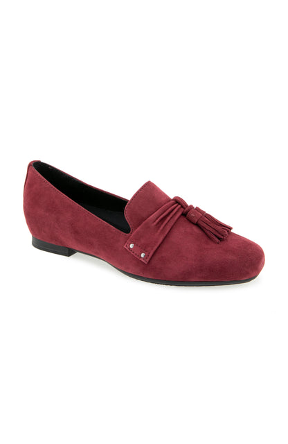 Ember Slip On - Wine Suede