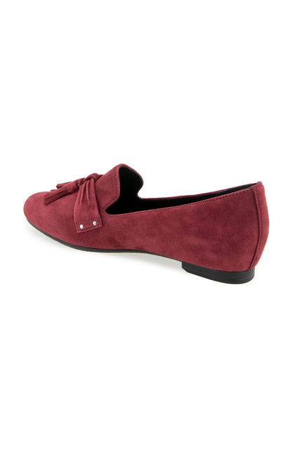 Ember Slip On - Wine Suede