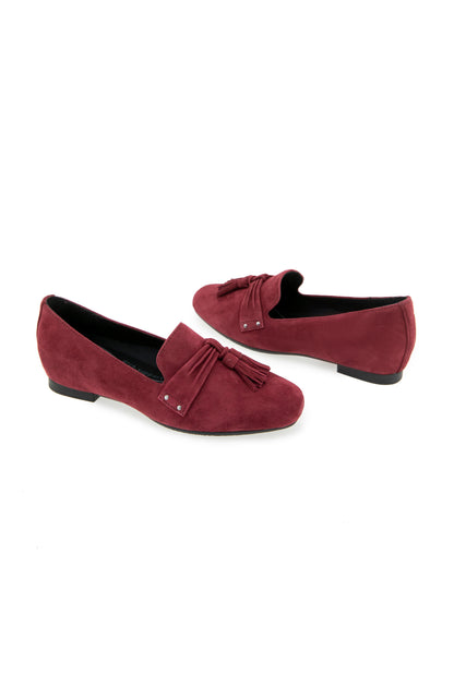 Ember Slip On - Wine Suede