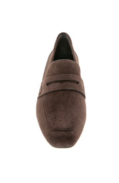 Emily Slip On - Dark Chocolate Suede