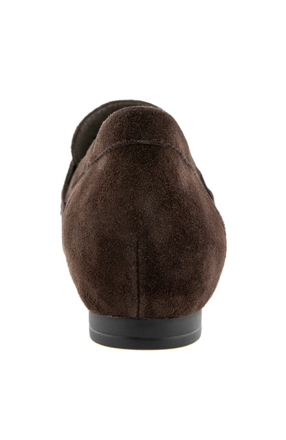 Emily Slip On - Dark Chocolate Suede