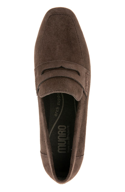 Emily Slip On - Dark Chocolate Suede