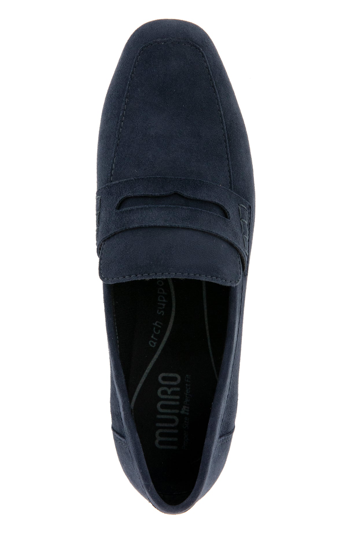 Emily Slip On - Navy Suede