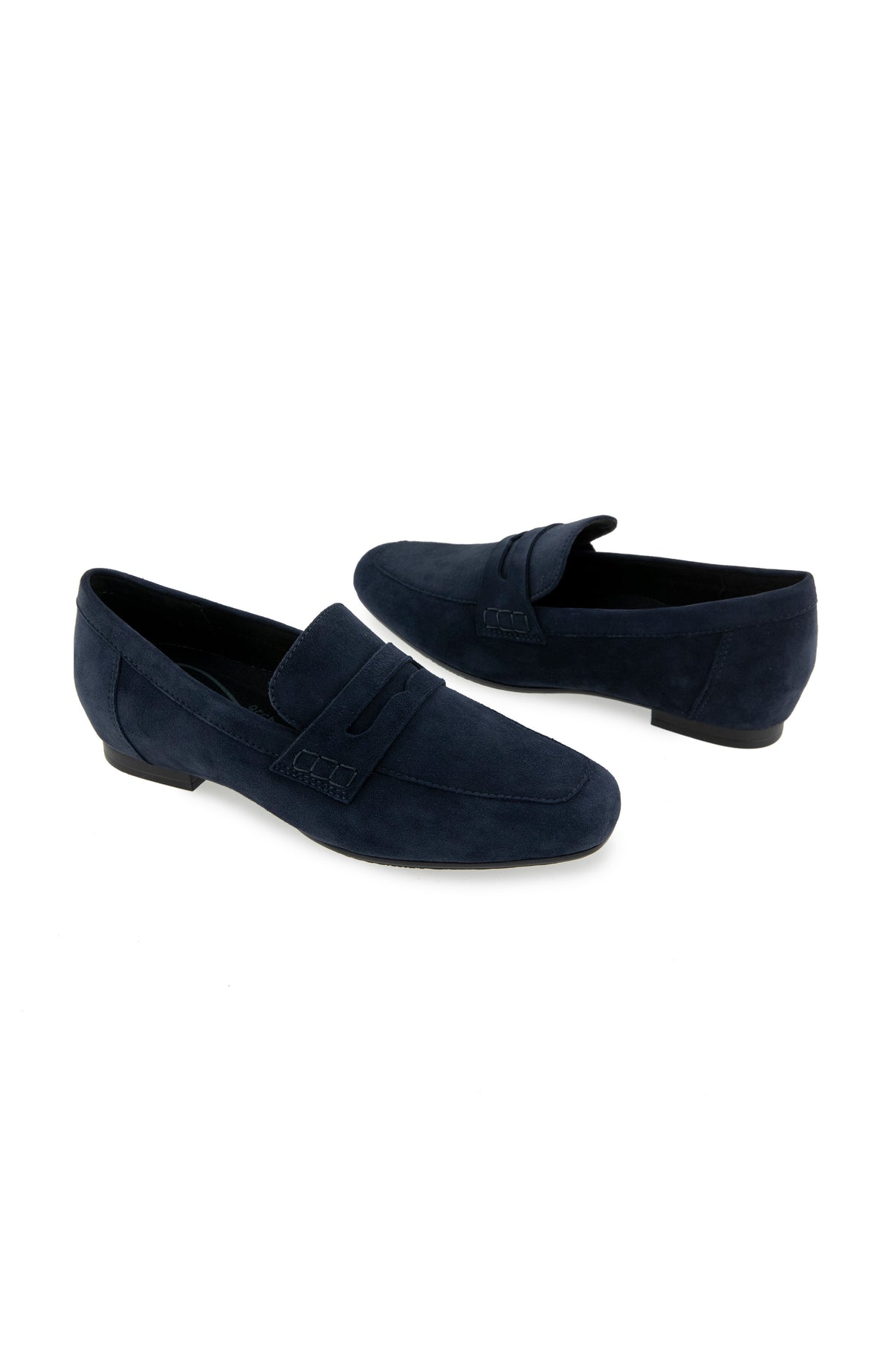 Emily Slip On - Navy Suede