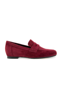 Emily Slip On - Wine Suede