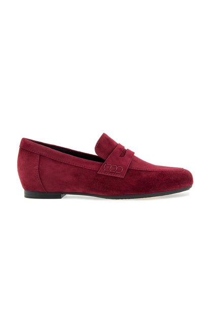 Emily Slip On - Wine Suede