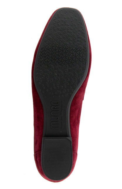 Emily Slip On - Wine Suede