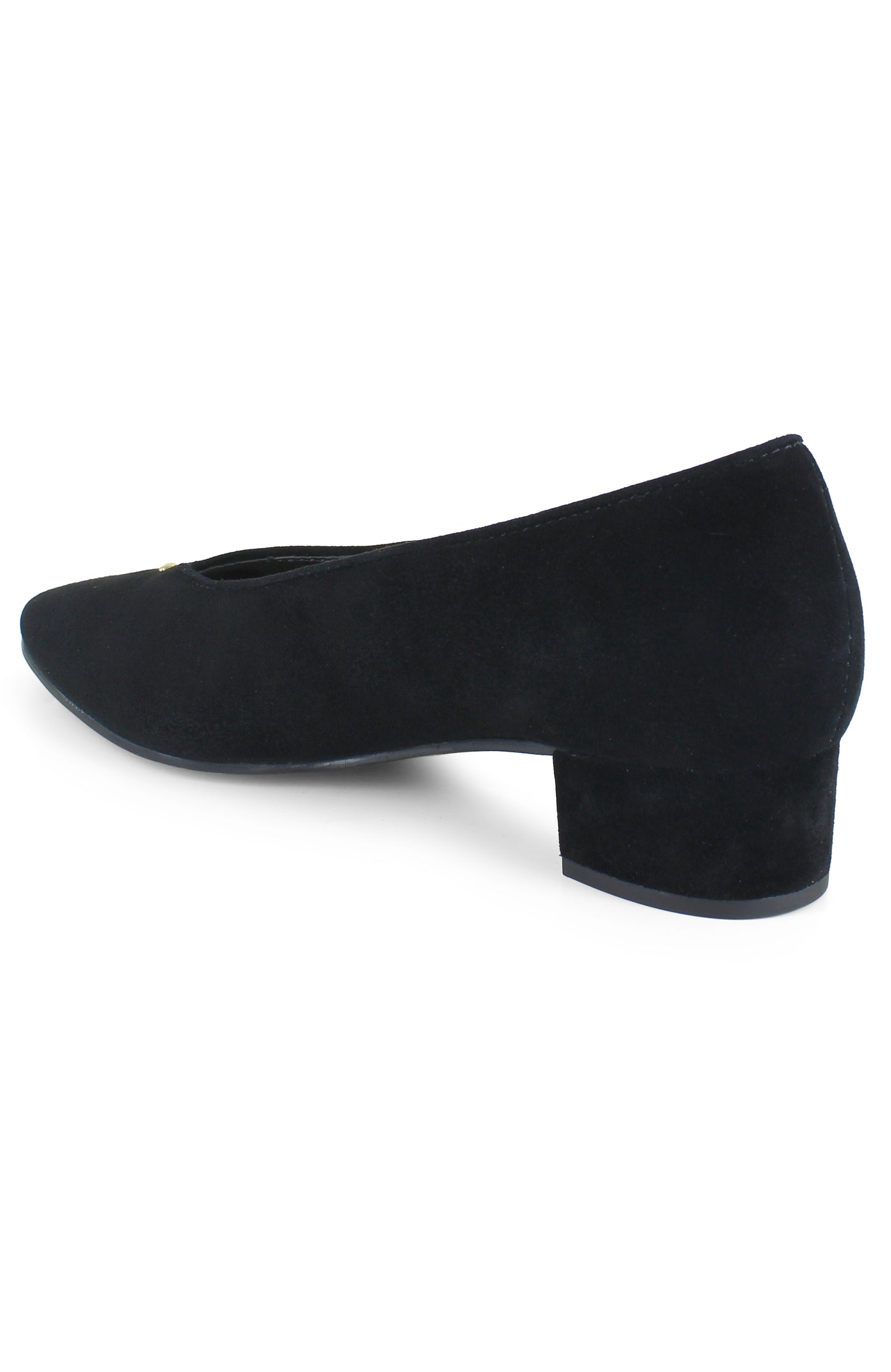 Hannah Pump - Black Suede