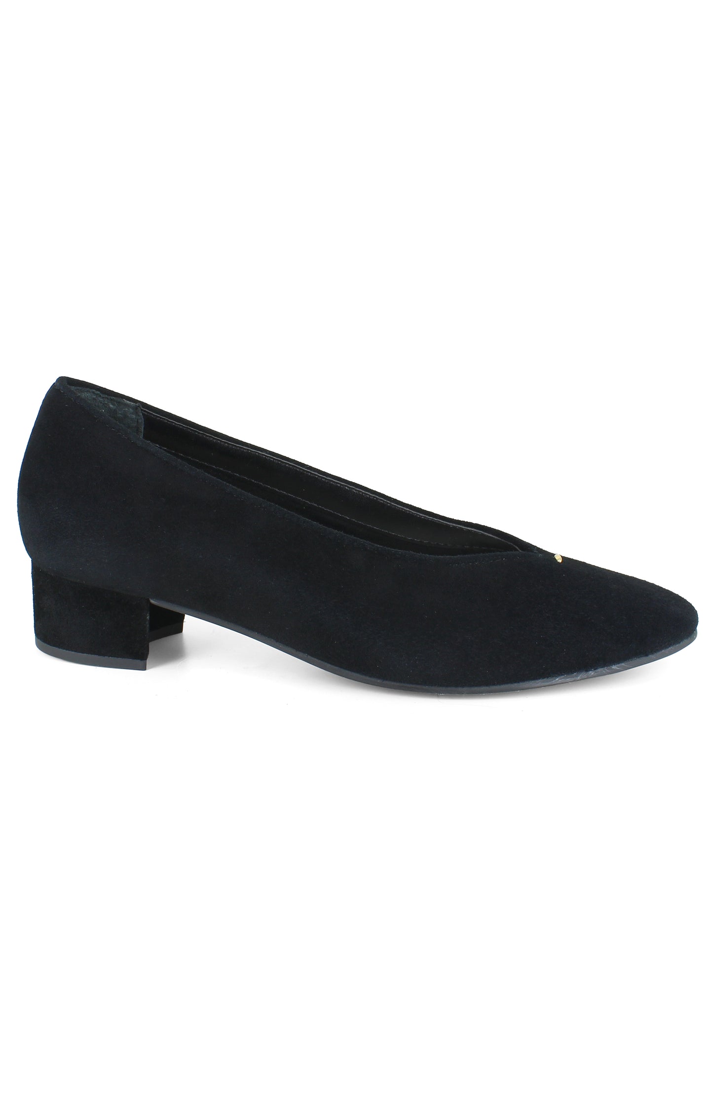 Hannah Pump - Black Suede