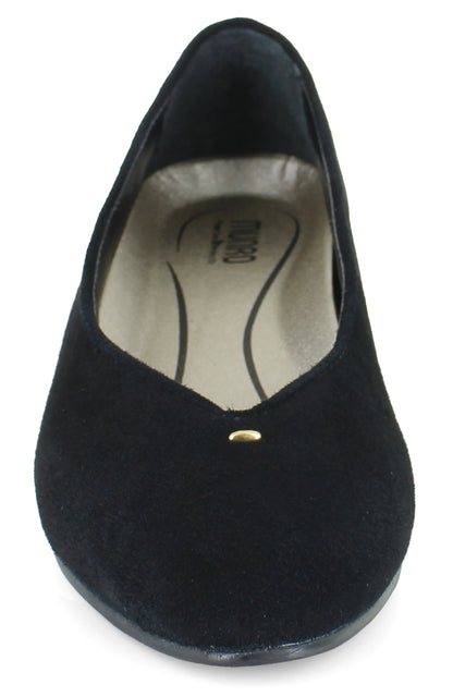 Hannah Pump - Black Suede