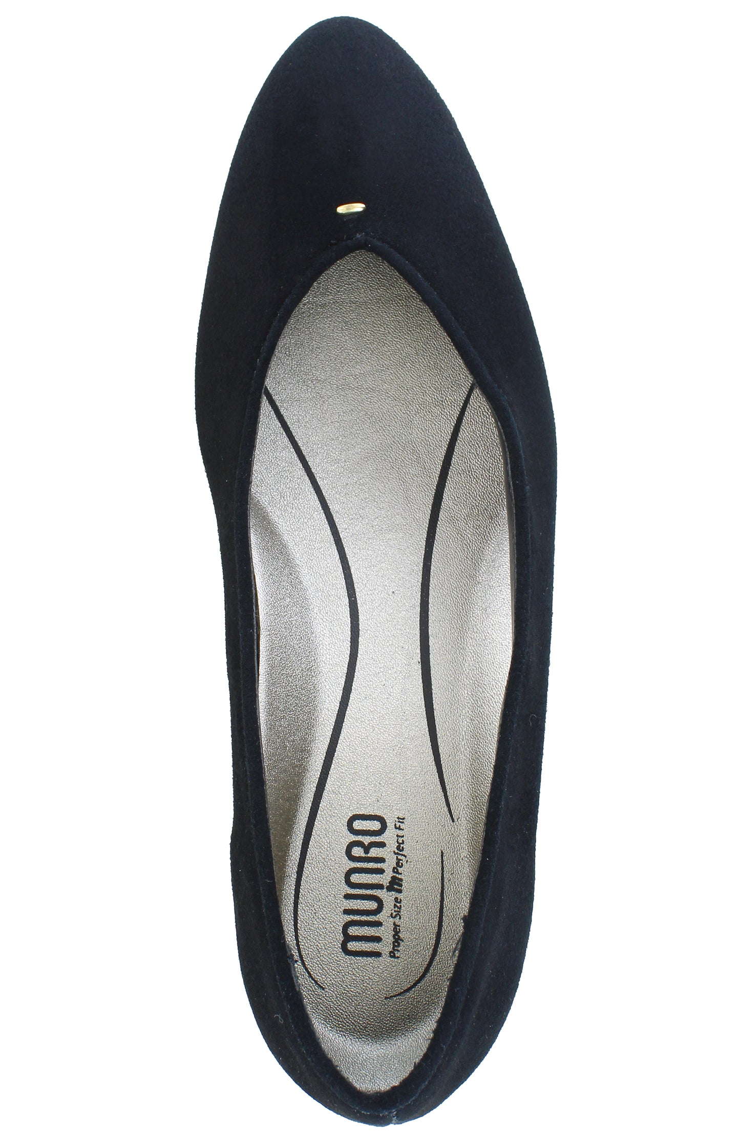 Hannah Pump - Black Suede