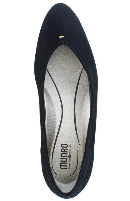 Hannah Pump - Black Suede