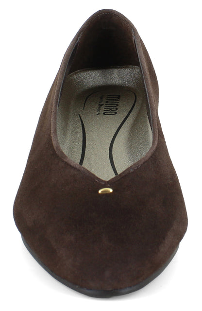 Hannah Pump - Chocolate Suede