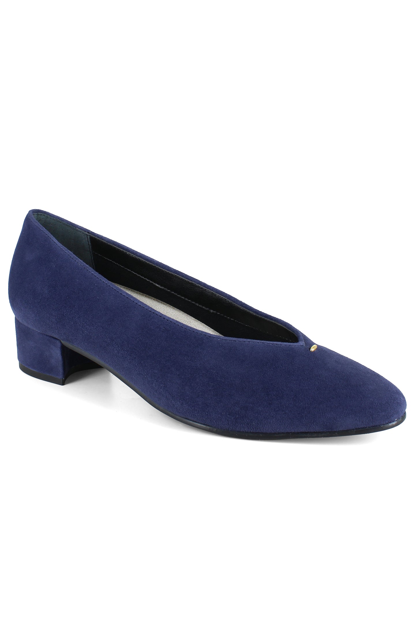 Hannah Pump - Navy Suede