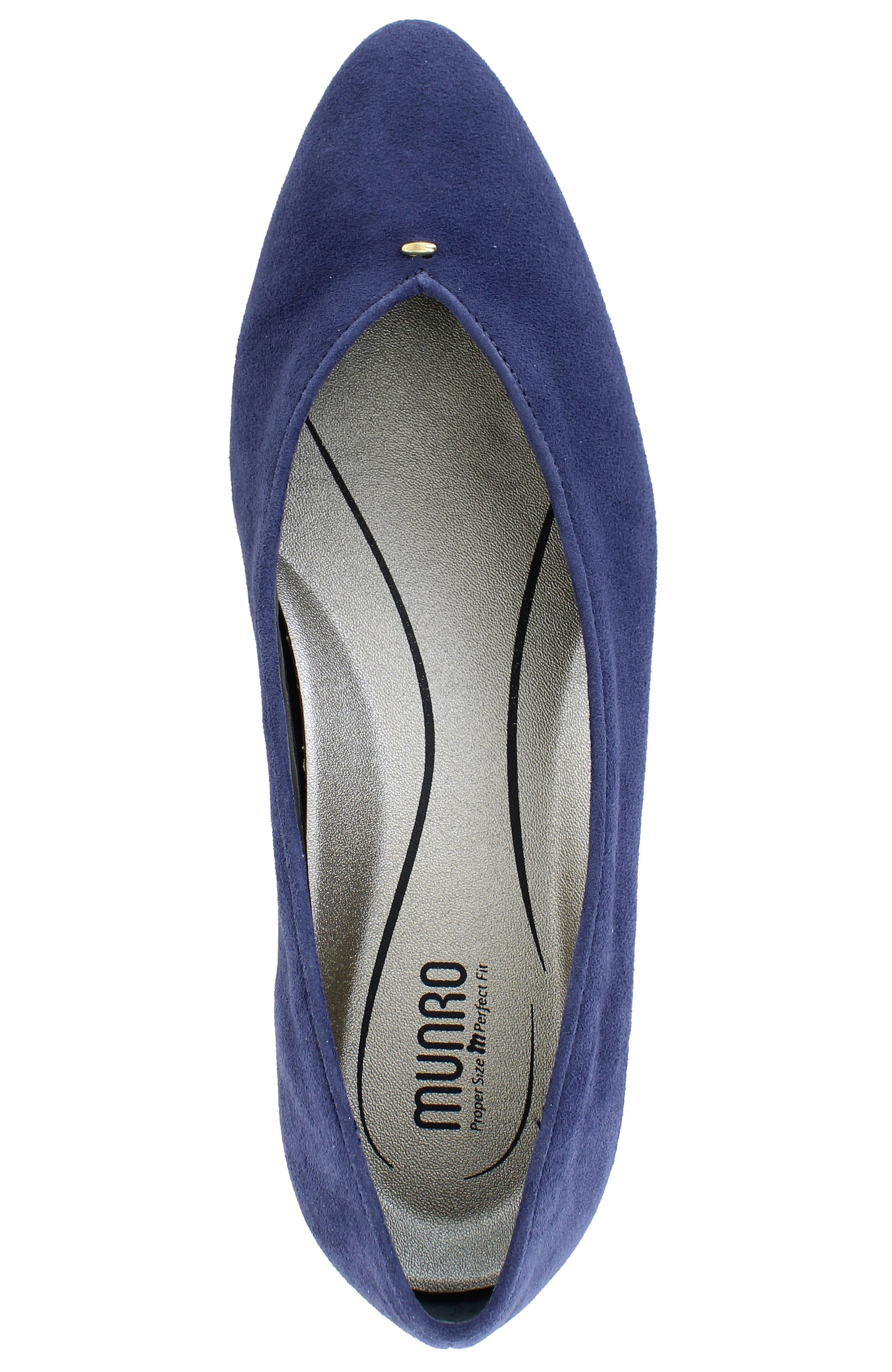 Hannah Pump - Navy Suede
