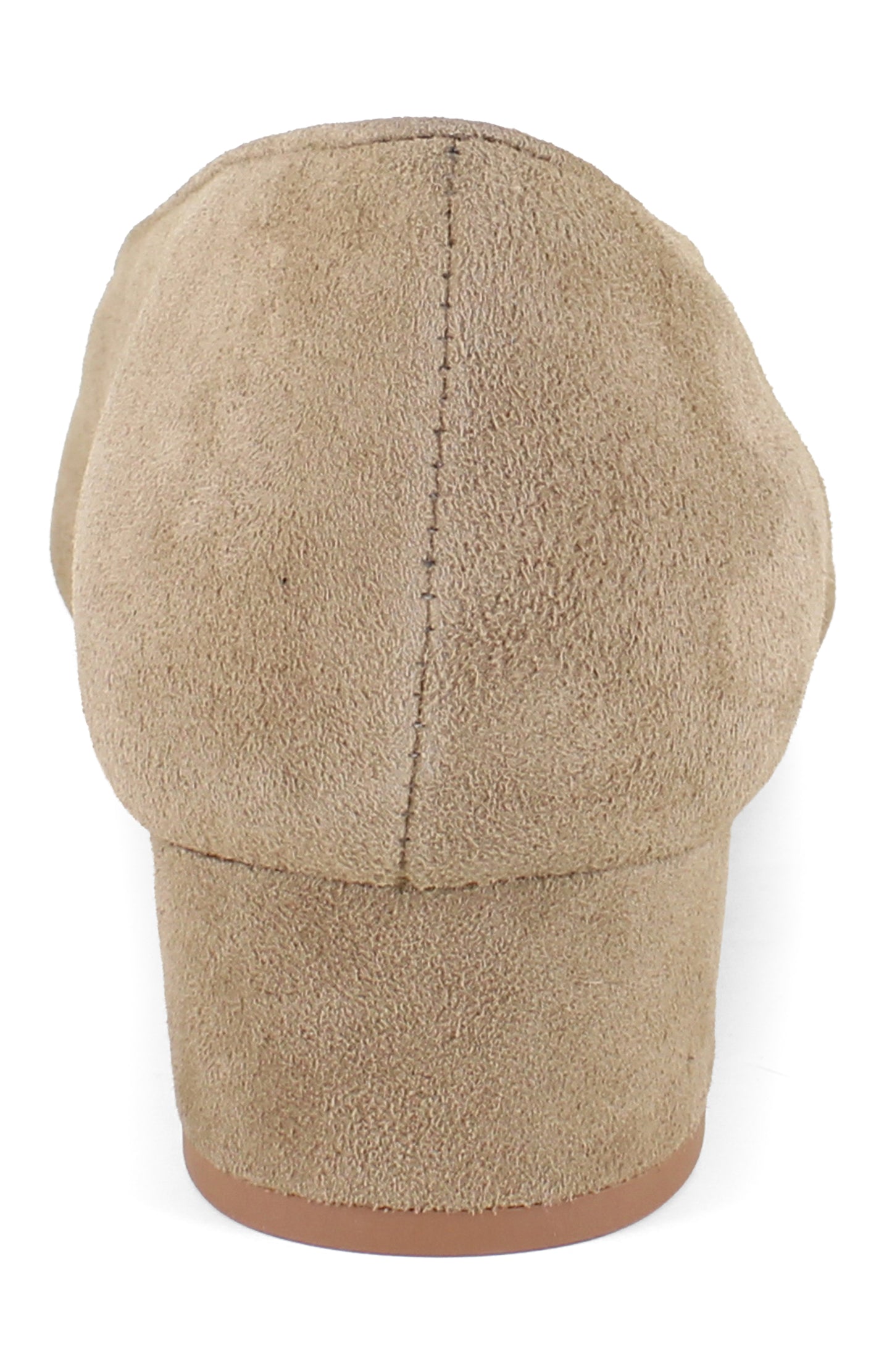 Hannah Pump - Tan Suede