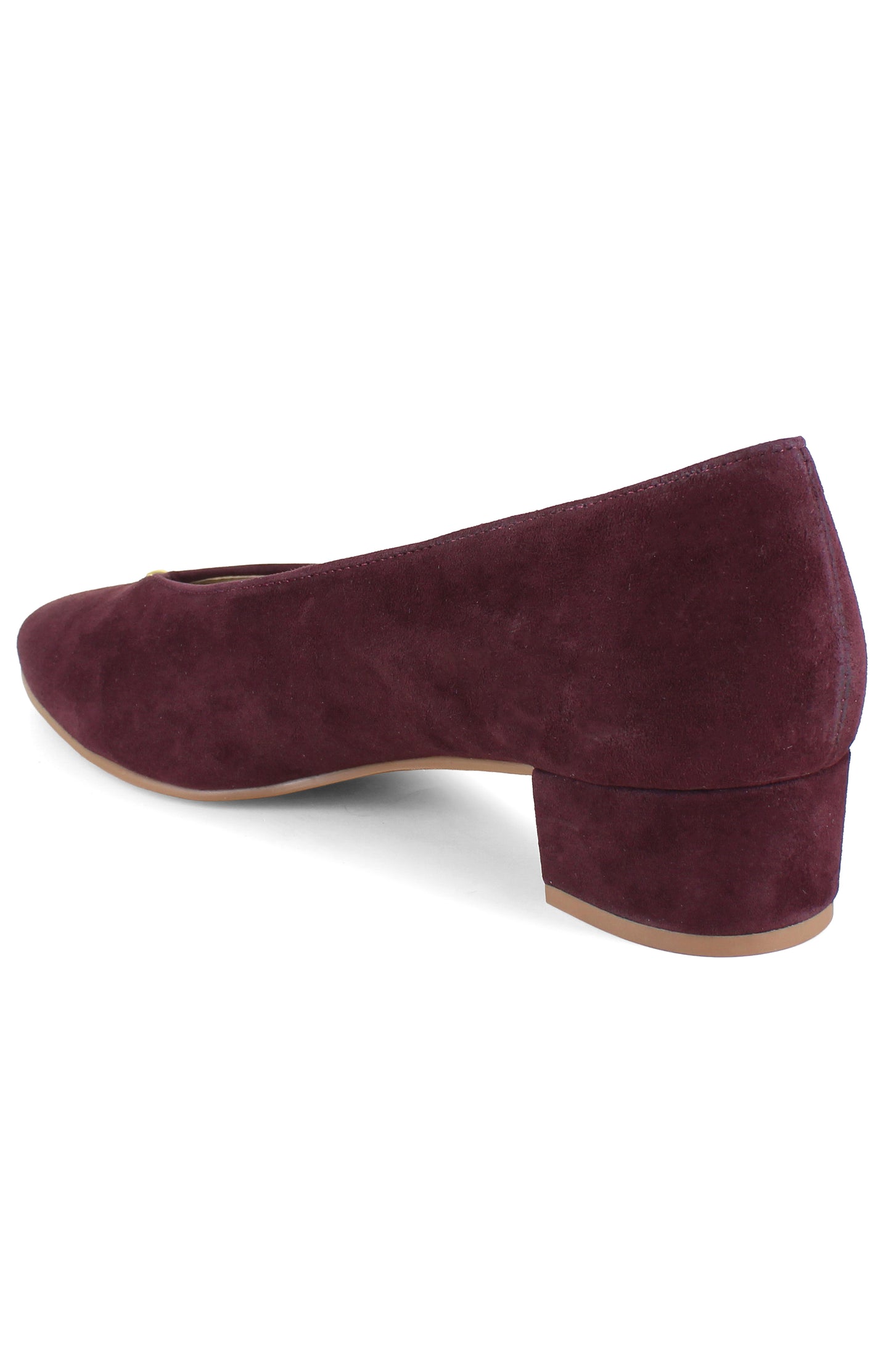 Hannah Pump - Wine Suede