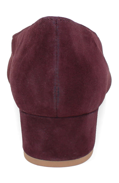 Hannah Pump - Wine Suede