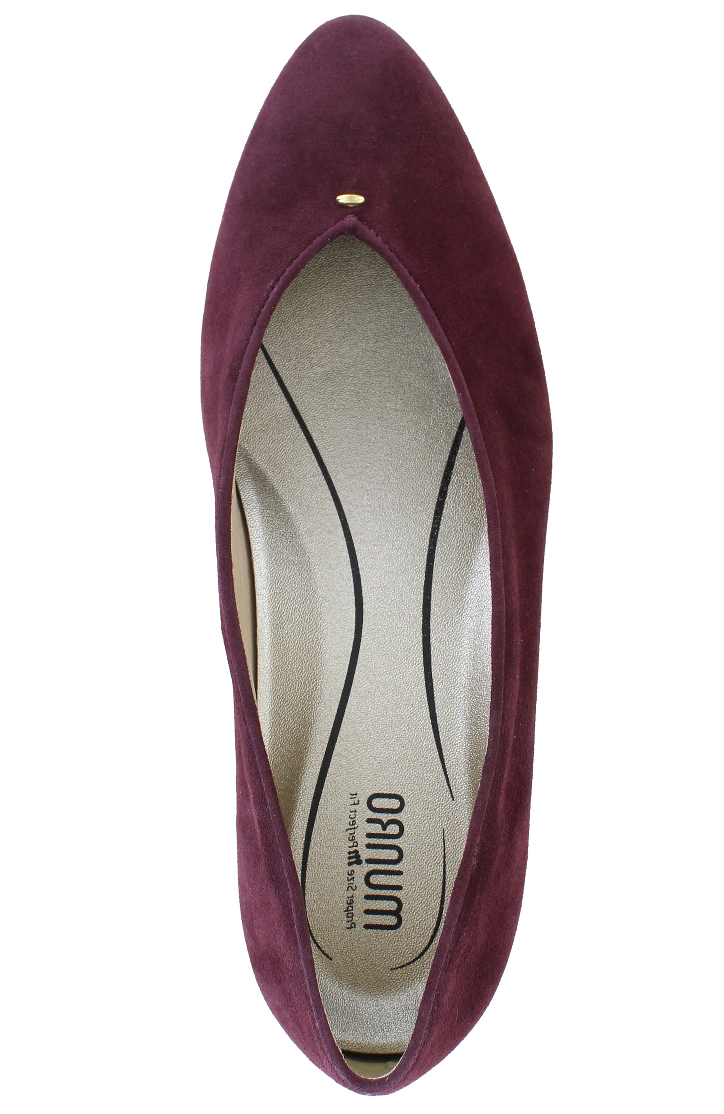 Hannah Pump - Wine Suede
