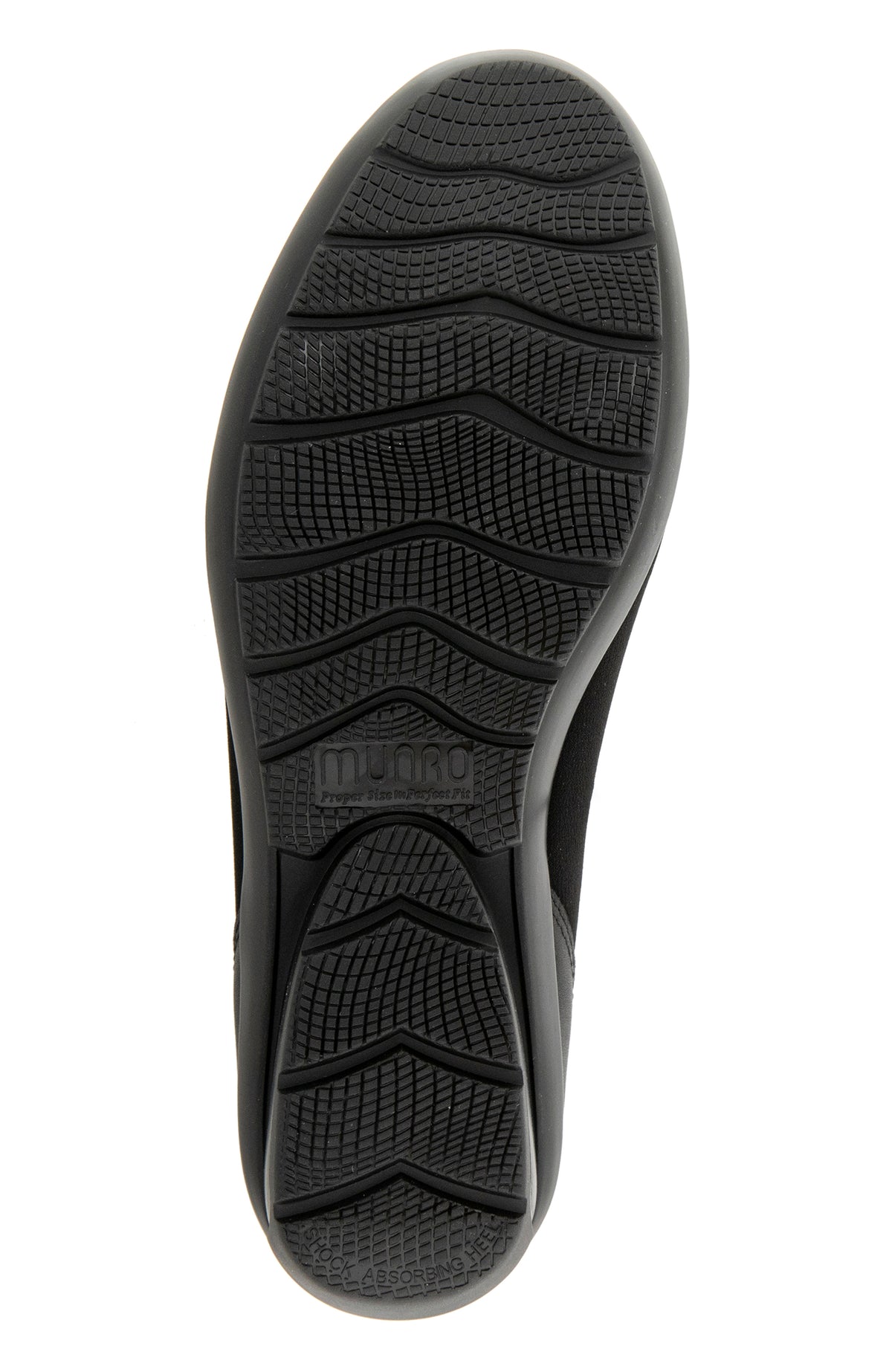 Jules Slip On - Black Stretch