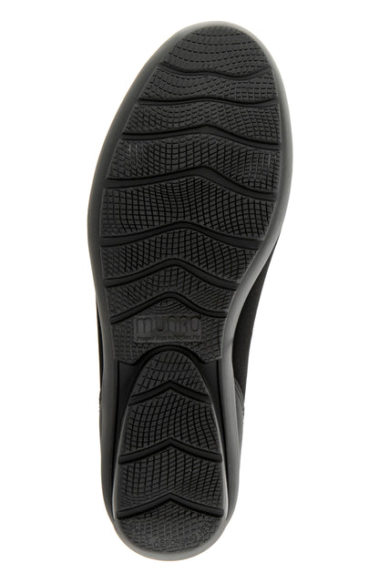 Jules Slip On - Black Stretch