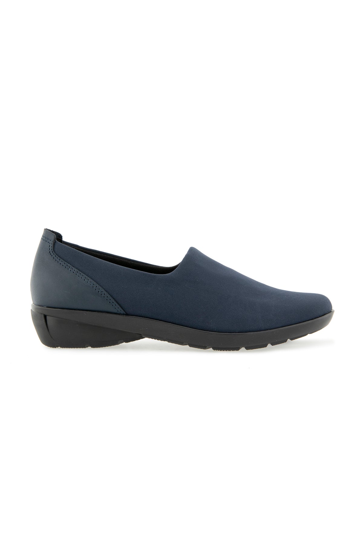 Jules Slip On - Navy Stretch