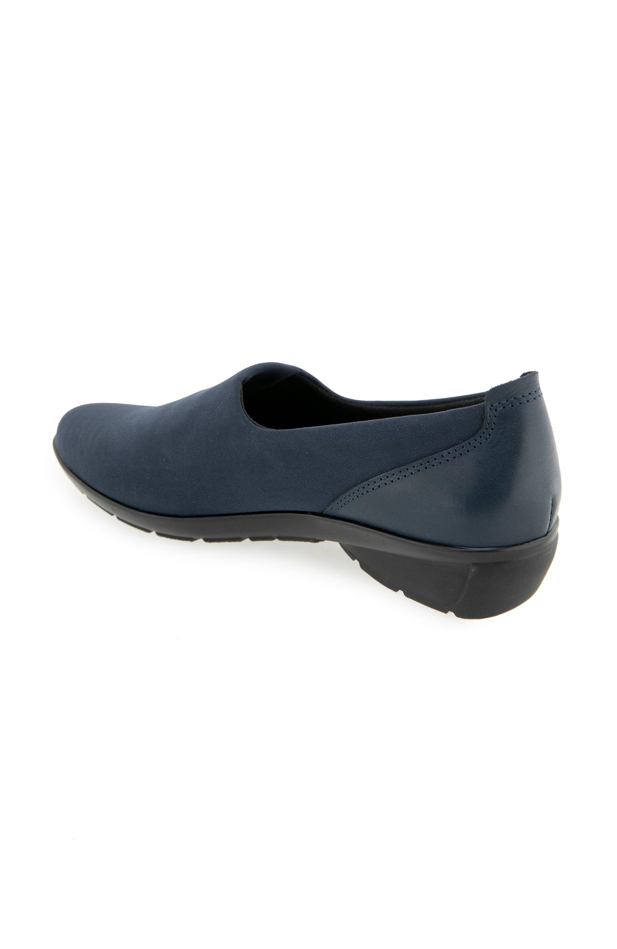 Jules Slip On - Navy Stretch