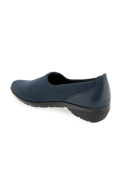 Jules Slip On - Navy Stretch