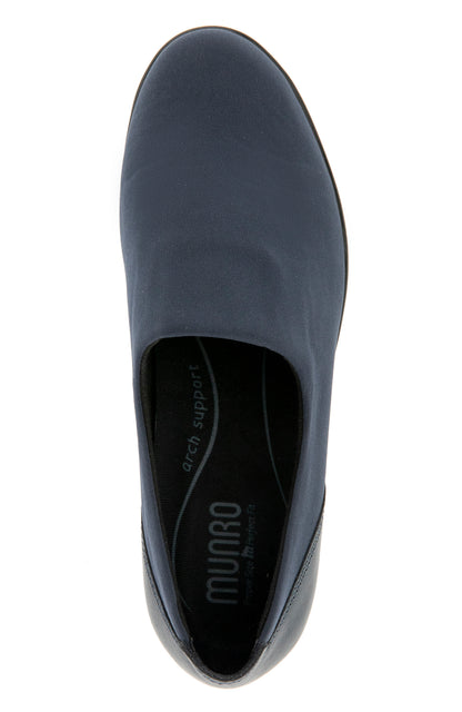 Jules Slip On - Navy Stretch