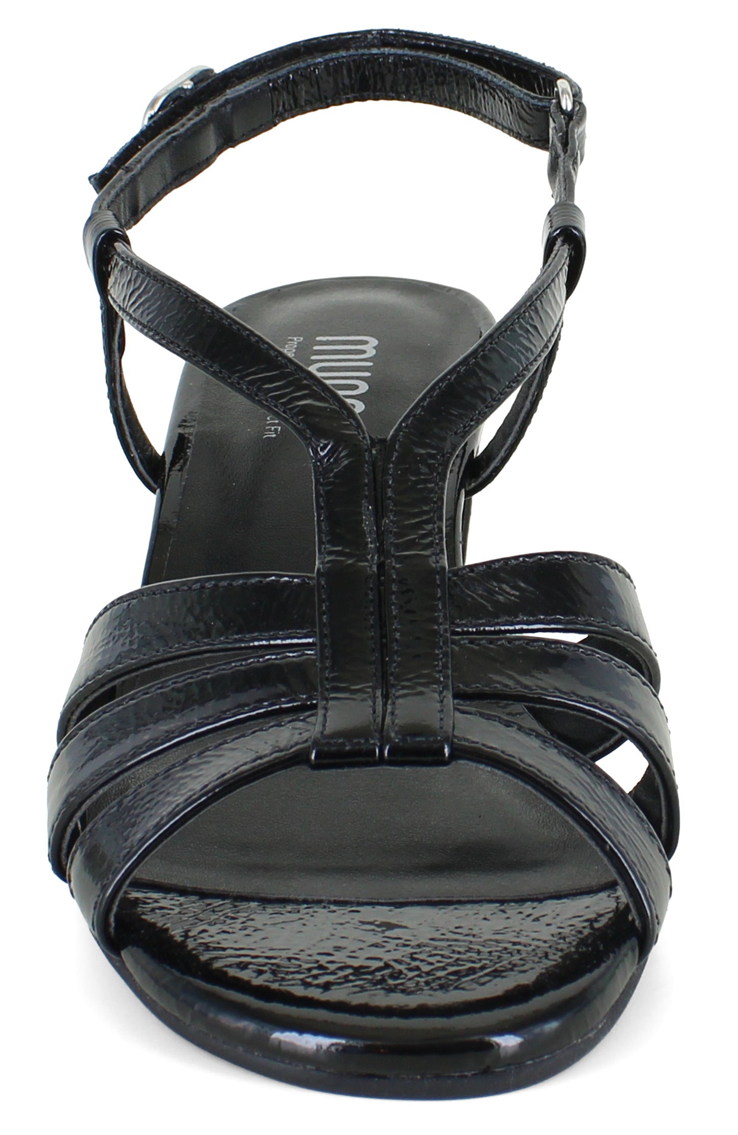 Luna Heel - Black Patent Leather