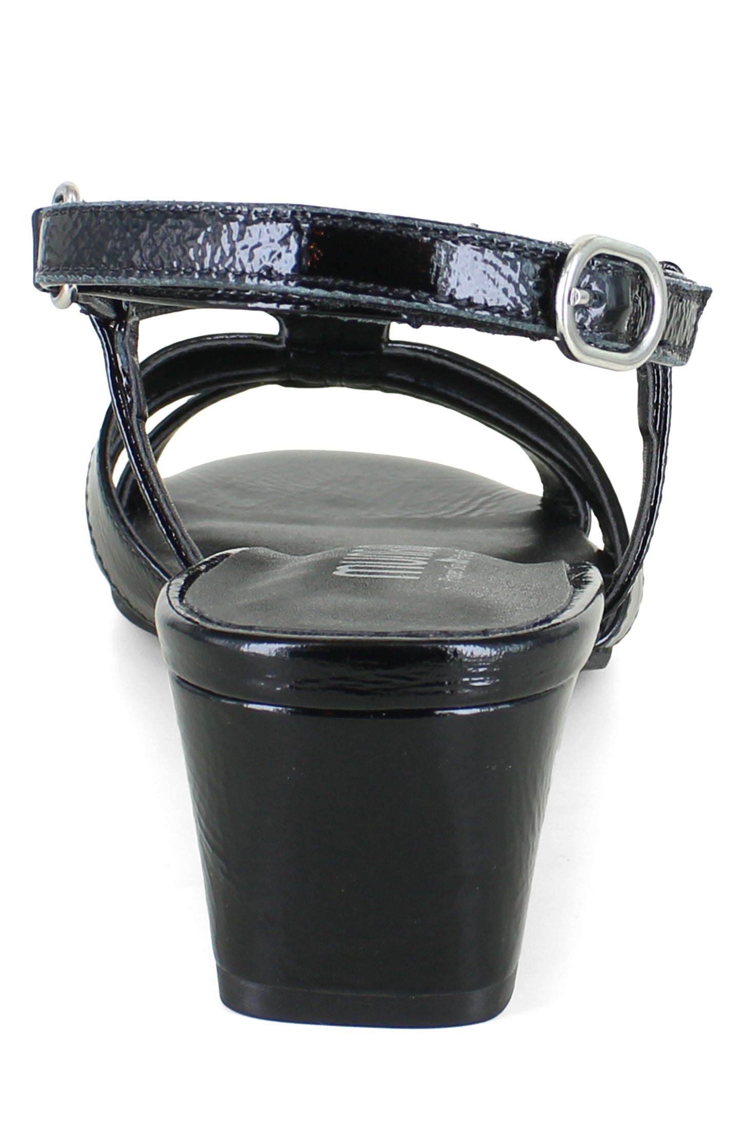 Luna Heel - Black Patent Leather