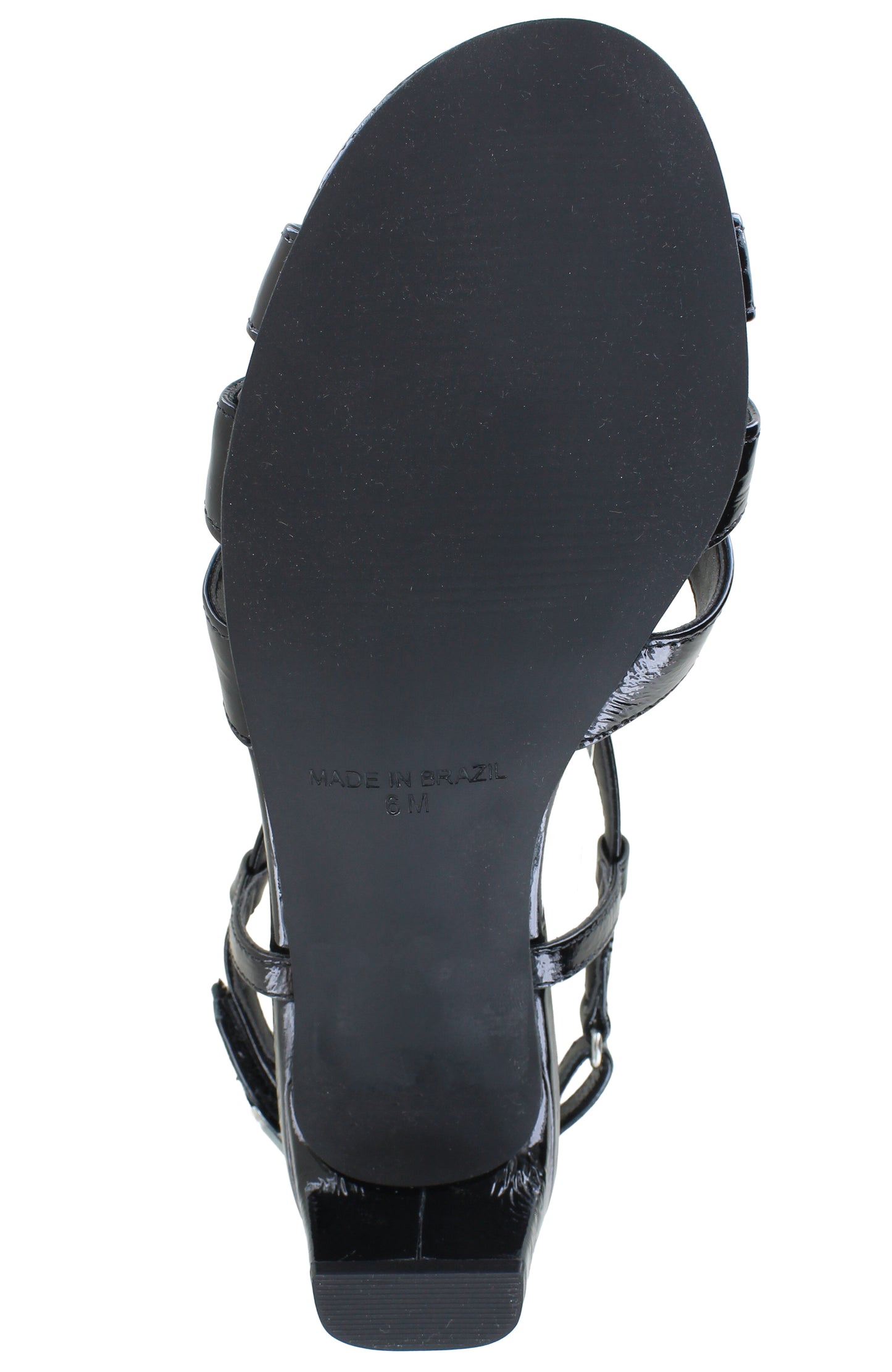 Luna Heel - Black Patent Leather