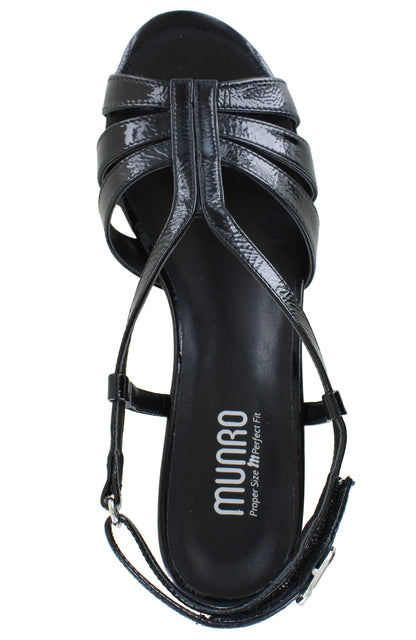 Luna Heel - Black Patent Leather