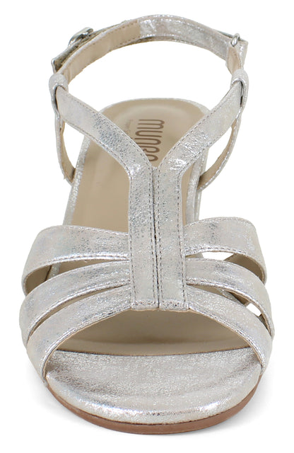 Luna Heel - Dusty Metallic
