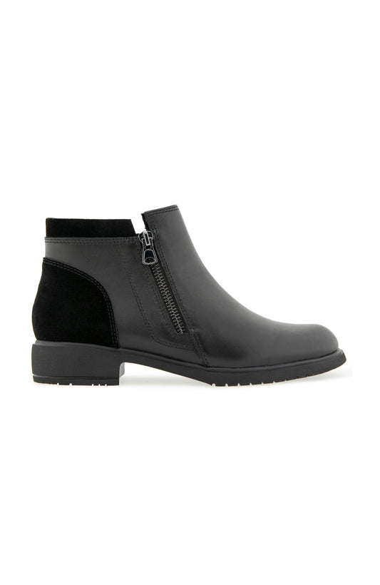 Paige Boot - Black Leather