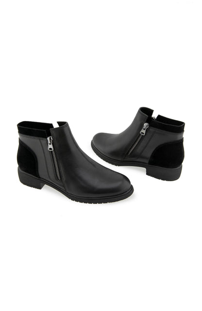 Paige Boot - Black Leather