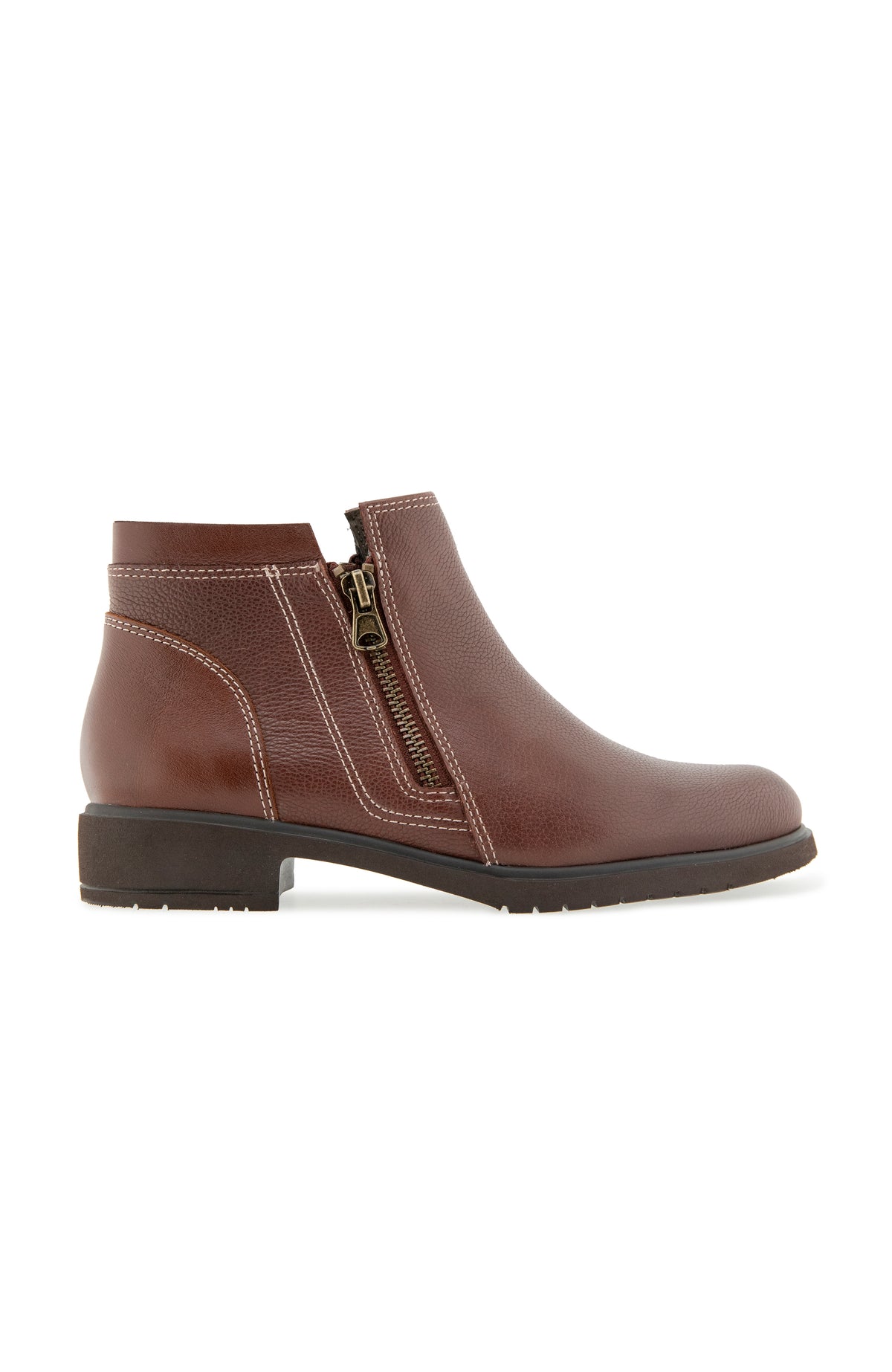 Paige Boot - Dark Brown Leather