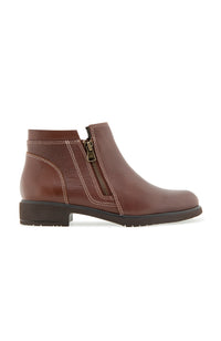 Paige Boot - Dark Brown Leather