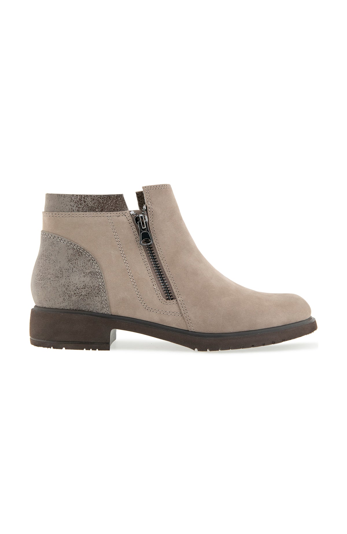 Paige Boot - Grey Suede