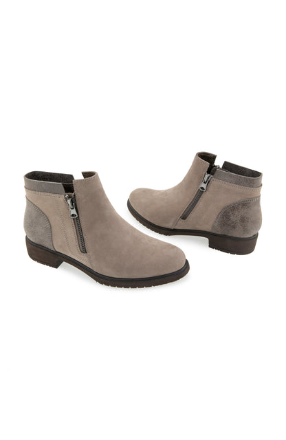 Paige Boot - Grey Suede