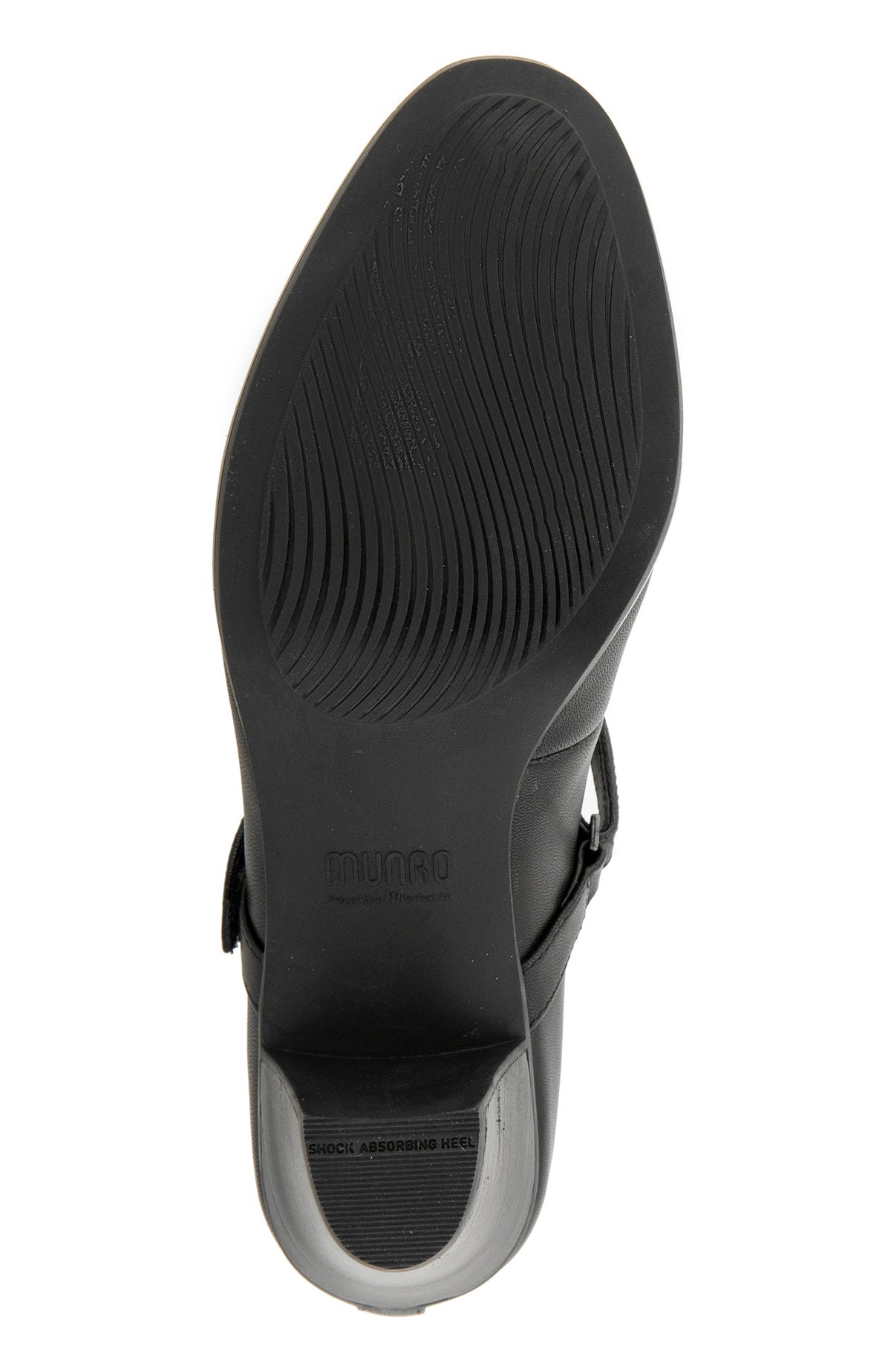 Rita Pump - Black Leather