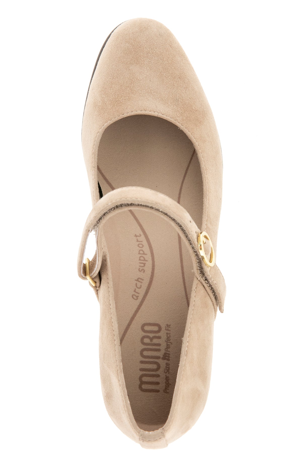 Rita Pump - Taupe Suede
