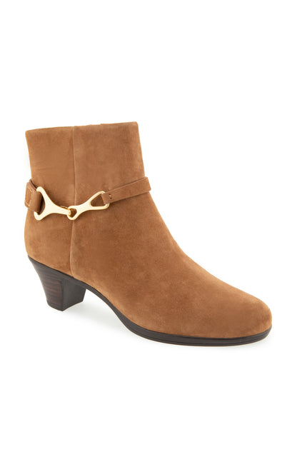 Robyn Boot - Dark Tan Suede