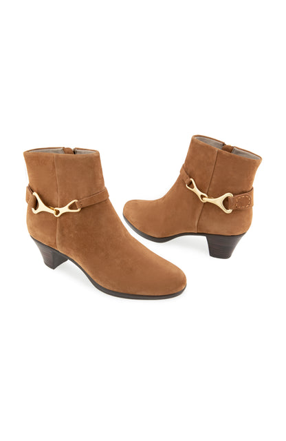 Robyn Boot - Dark Tan Suede