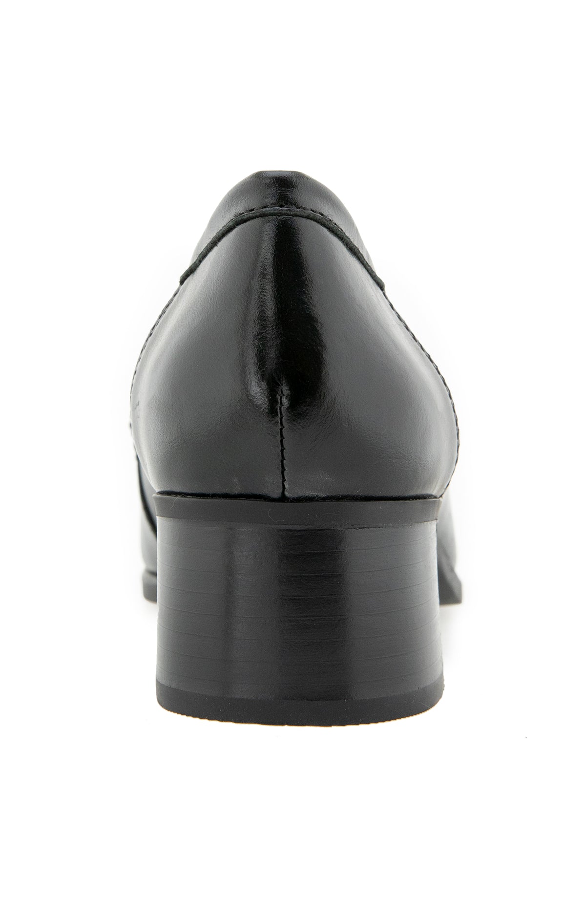 Skarlet Pump - Black Leather