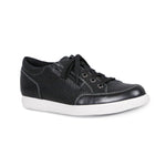 GABBIE SPORT OXFORD WITH ZIPPER IN BLACK CALF LEATHER - Angle View